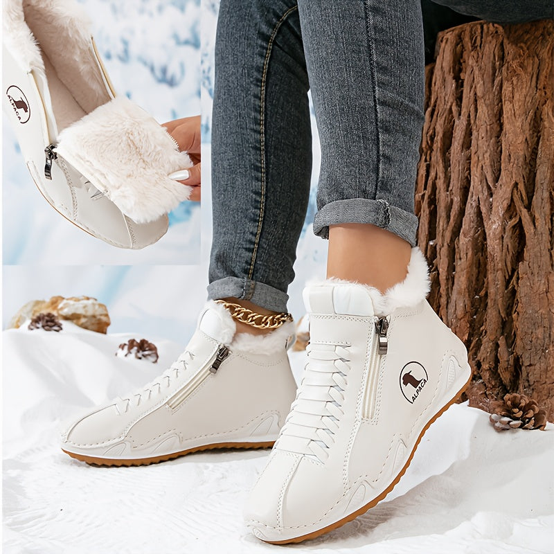 Léa | Comfortable Winter Ankle Boots with Ergonomic Support