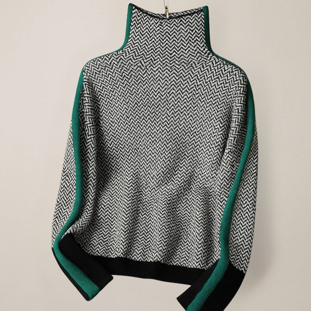 Martina | High Neck Sweater