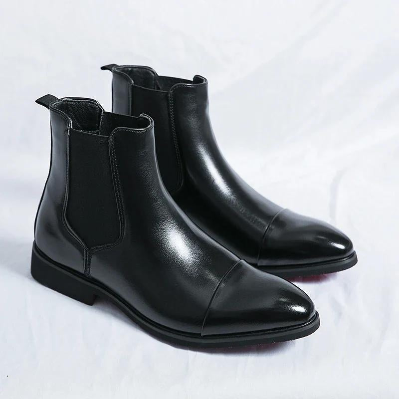 Leather Chelsea Boots