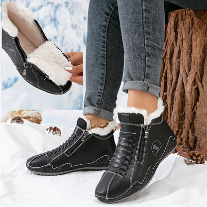 Léa | Comfortable Winter Ankle Boots with Ergonomic Support