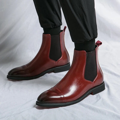 Leather Chelsea Boots