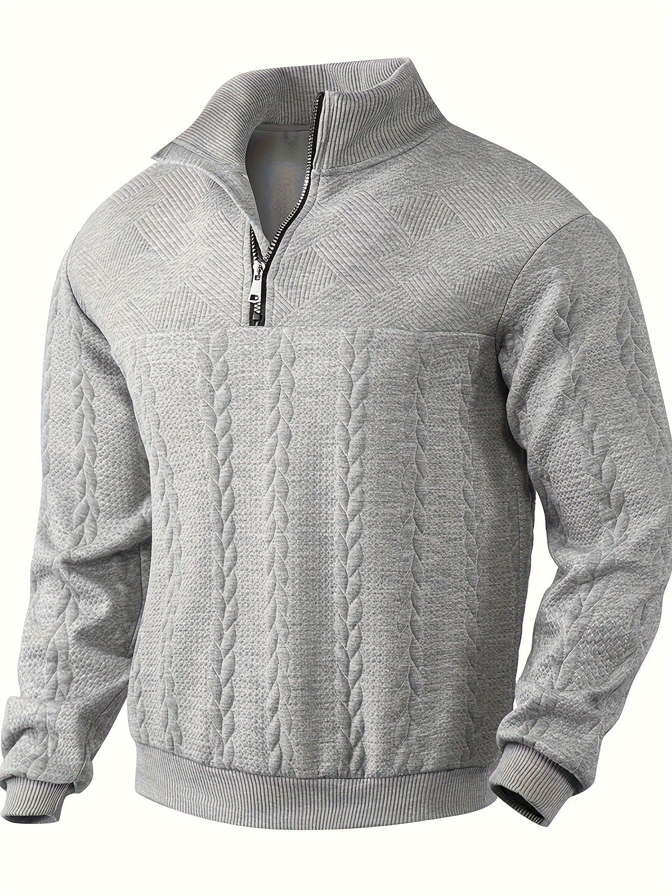 Benoît ™ | Vintage Zip-Up Jumper with Elegant Design