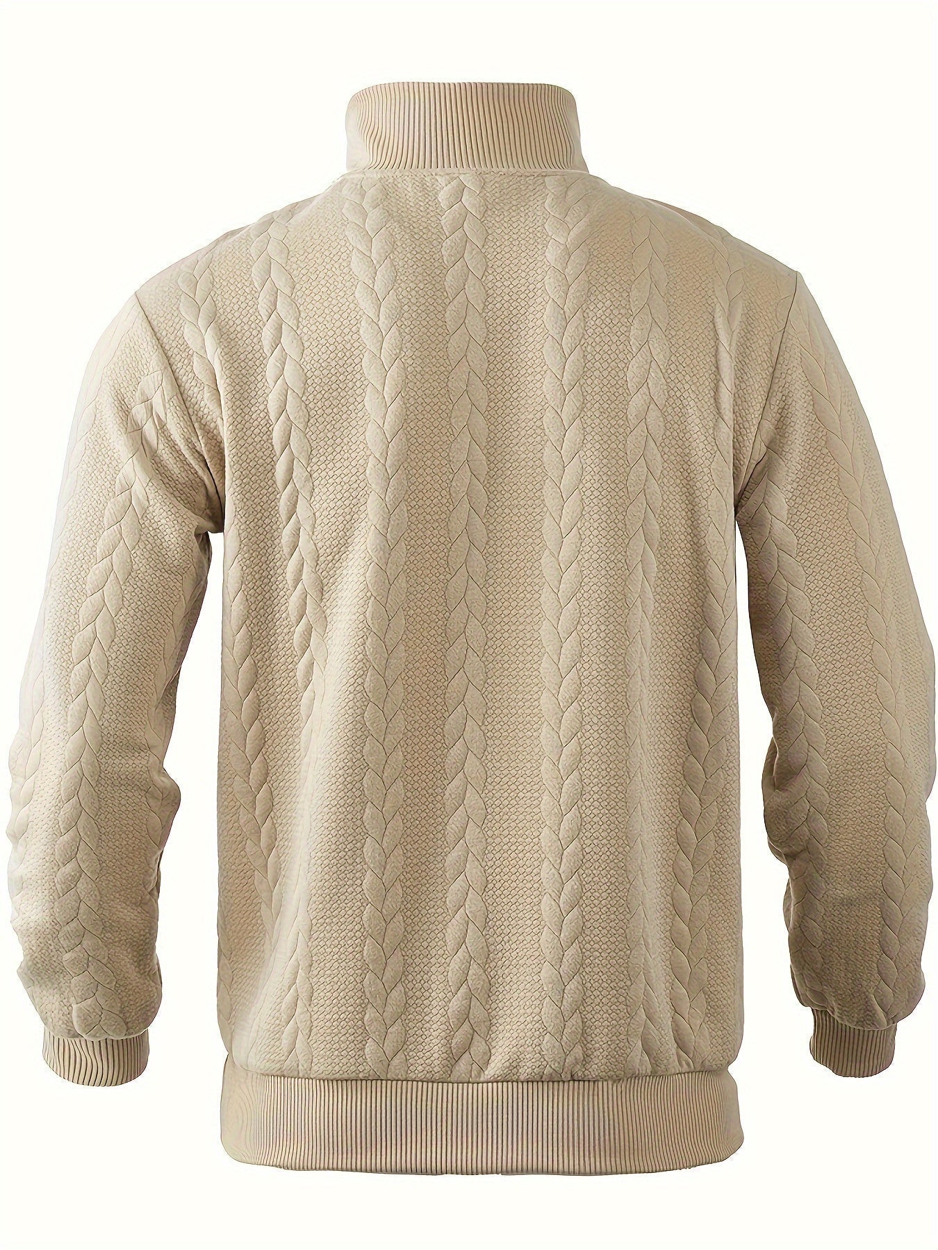Benoît ™ | Vintage Zip-Up Jumper with Elegant Design