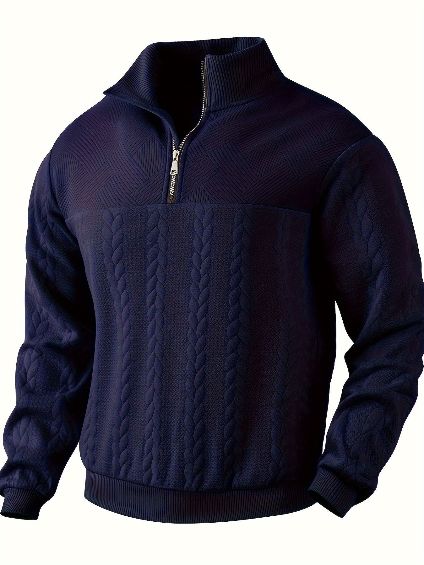 Benoît ™ | Vintage Zip-Up Jumper with Elegant Design