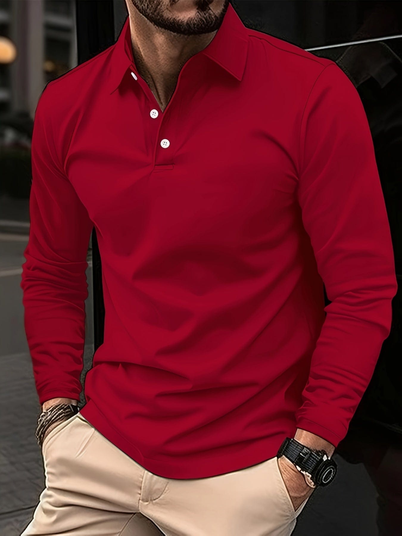Marc | Long Sleeve Polo