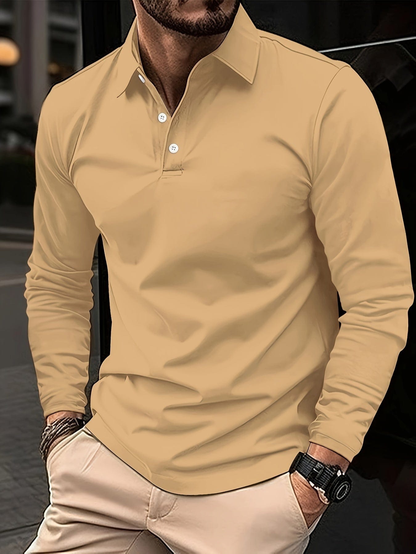 Marc | Long Sleeve Polo